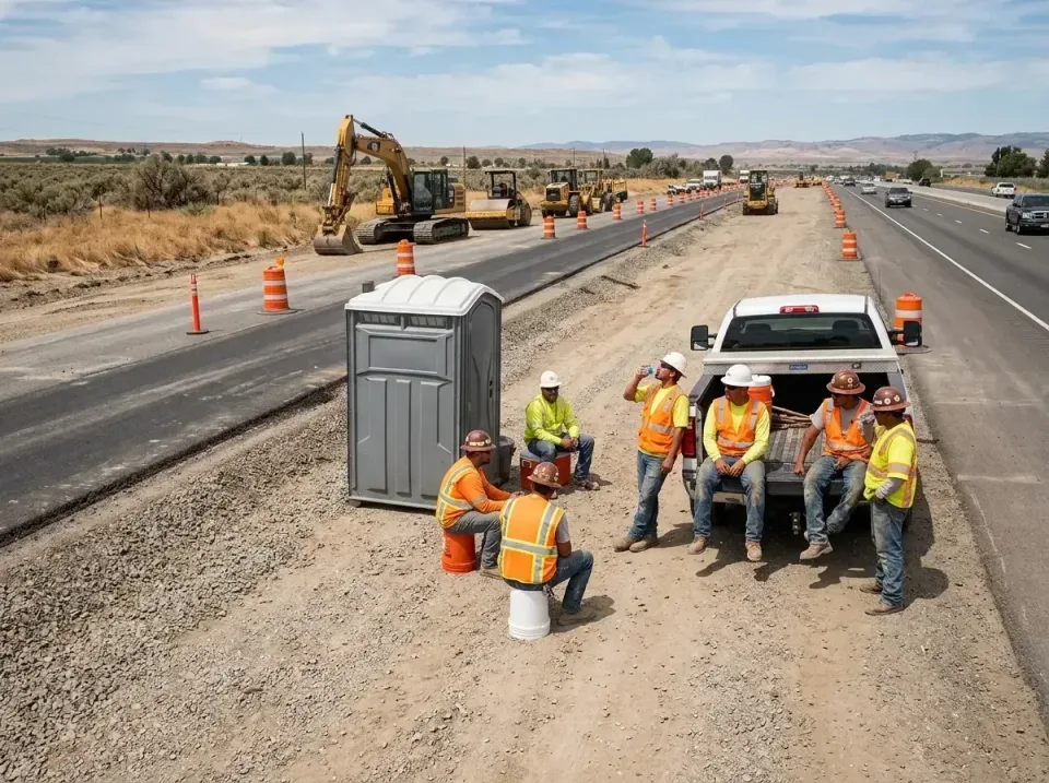 highway-road-construction-crew-007 — frequently asked questions, Porta Potty and Restroom Rentals in Kayenta, AZ